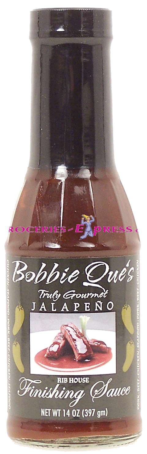 Bobbie Que's&nbsp;&nbsp;jalapeno rib house finishing sauce Full-Size Picture
